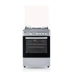 Cocina de gas Svan SKG4601X Ancho 60 cm Inox 4 quemadores horno 59l
