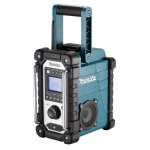Radio Makita DMR116 Digital AM FM 37h Laufzeit IP64 Turquoise
