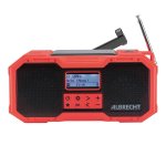 Radio Albrecht DR 112 DAB+ FM 5W USB Type-C Noir Rouge