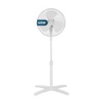 Ventilador de pie Hyundai HVP401400O 14" 40W 3 velocidades oscilación blanco