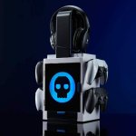 Spielturm Numskull PS5 Inspired Grau Mit Beleuchtung Kabelgebunden