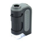 Mikroskop Carson MicroBrite Plus 120x LED AA kompakt schwarz grau