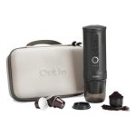 Cafetière à capsules portable Outin OTEM-01-SG-Bag 7500 mAh 20 Bars Gris