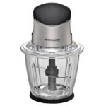 Picadora Rommelsbacher MZ 500 1,5 L Inox Preto Vidro