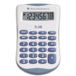 Taschenrechner Texas Instruments TI-501 8-stellig Blau Weiss Kompakt