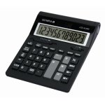 Calculatrice Olympia LCD 612 SD 12 chiffres Noir Bureau