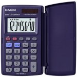 Taschenrechner Casio HS-8VERA 8-stellig solar blau