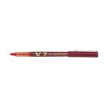 Bolígrafo Pilot V7 HI-TECPOINT Rojo Recargable 12 piezas