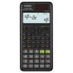 Taschenrechner Casio FX-87DE Plus 2nd edition 12-stellig 10 Zeilen Solar Schwarz