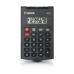 Calculatrice Canon AS-8 8 chiffres LCD Design ergonomique compact