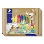 Wachsmalstift Staedtler 61 C1 6 Farben sortiert multicolor hexagonal spitz