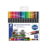 Marker Staedtler 3187 Multicolor 3 mm 18 Stuck Blister
