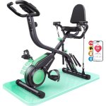 Bicicleta Estática Plegable Toputure 5 en 1 con App, 16 Niveles de Resistencia