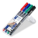 Marker Staedtler Lumocolor 313 WP4 Ultrafine 0,4 mm 4 Farben