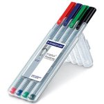 Stift Staedtler 334 SB4 Multicolor 0,3 mm Pack 4
