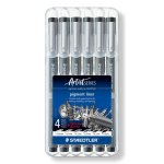 Fineliner Staedtler 308 SB6P Schwarz 0.8 mm Box 6 Stuck