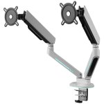 One For All DM 8220 Soporte Monitor 2 Brazos Mesa 21 a 45" VESA 75x75 a 100x100 Max 14Kg