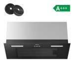 Campana extractora Ciarra AWB6926A Umluft 60cm Kohlefilter Touch schwarz