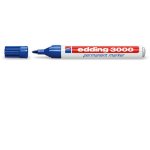 Marcador permanente Edding 3000-3 Azul 1.5 mm a 3 mm Recargable