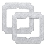 Almohadilla de limpieza Ecovacs Winbot mini Gris 2 piezas 215 mm