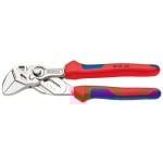 Alicate Knipex 86 05 180 Universal Bimaterial 180 mm Azul Vermelho