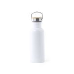 Bidón Aluminio 750 Ml Diseño Retro Con Tapón Rosca Acero Inox