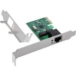 Tarjeta de Red InLine 51127F PCI Express 1000 Mbit/s Jumbo Frames VLAN