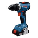 Taladro Bosch GSR 18V-65 18V 2100 RPM Llave Negro/Azul