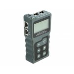 Testador de cabo Delock RJ45 PoE DC LCD portátil