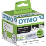 Etiqueta DYMO LabelWriter 36x89 mm 260 unidades autoadhesiva