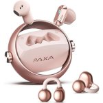 Auricolari Paxa CTBuds 2 in 1 wireless Bluetooth design aperto e clip Oro Rosa