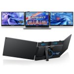 Monitor Blackview DCM5 14" FullHD IPS 60Hz Portátil USB-C Altavoz Integrado Carga Inversa Brillo Mejorado