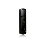 Unidad flash USB Transcend JetFlash 350 4 GB USB 2.0 negra ligera