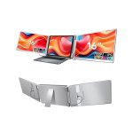 Monitor FOPO S11 16" FullHD+ 60Hz IPS Doble Pantalla Plegable USB-C Mini HDMI