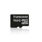 Tarjeta microSD Transcend 16GB Class 10 UHS-I MLC Negro Rojo