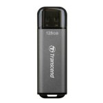 Pen Drive Transcend JetFlash 920 128GB USB 3.2 Gen 1 Cinza Alumínio