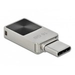 Lápiz USB Delock Mini USB-C 16 GB 3.2 Gen 1 120 MB/s Plata