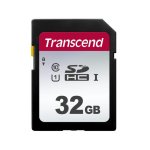 Speicherkarte Transcend 300S 32GB SDHC Class 10 UHS-I U1 V30 Schwarz