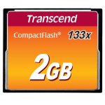 Tarjeta CompactFlash Transcend TS2GCF133 2 GB 133x Negro MLC