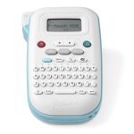 Impresora Transferencia Térmica Brother PT-N10 Azul Blanco con pantalla LCD