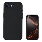 Funda per smartphone 4smarts 541362 Cover Silicone Nera MagSafe per iPhone SE 4.Gen.