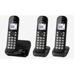 Telefone Panasonic KX-TGC 463GB DECT Viva-voz 120 contactos Preto