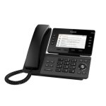 Telefone Gigaset P820 IP PRO Preto TFT 5 polegadas Gigabit Ethernet