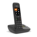 Telefon Gigaset C575A DECT Schnurlos Freisprechen 200 Kontakte Schwarz