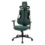 Silla Gaming Ergonómica ML Design Verde con Reposacabezas y Reposabrazos