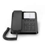 Telefone Gigaset DESK 400 Preto 10 entradas compacto com fio