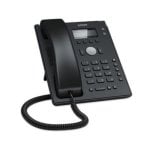 IP-Telefon Snom D120 Schwarz 2 Leitungen Kabelgebunden PoE