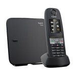 Telefone Gigaset E630 DECT Preto Altifalante 200 contactos