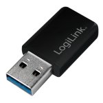Tarjeta de Red LogiLink WL0243 USB 1200 Mbit/s Interne Antenne