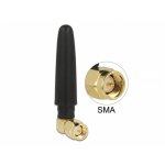 Antenne Delock omnidirectionnelle 2 dBi 2,4 GHz SMA mâle 90° flexible